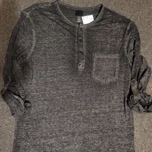 NWT H&M Casual Long-Sleeve, button-up sleeve, Shirt, Small (FIts more Med)